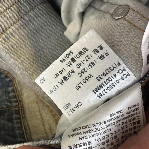 Levi's‎ 550 Jean Mens 50x30 Dark Wash Relaxed Fit Straight Leg Denim Cotton - Picture 4 of 4